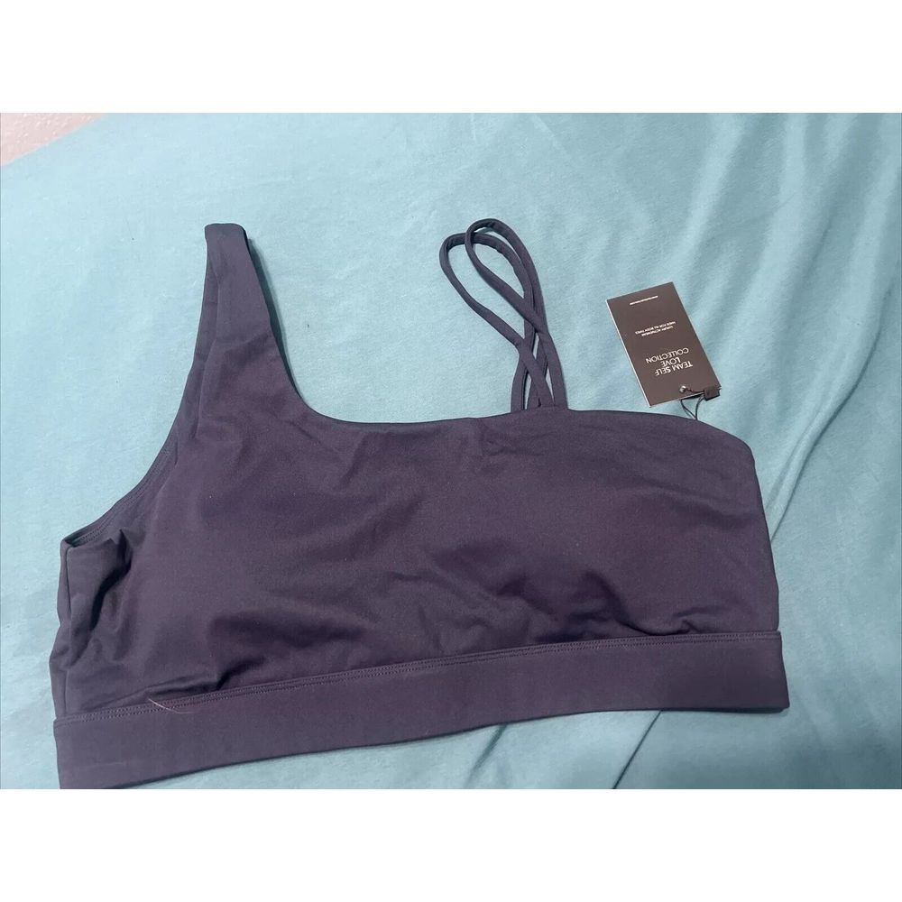 TSL Collection Sports Bra Navy Blue NWT-4XL Plus‎ Size Influcener Brand